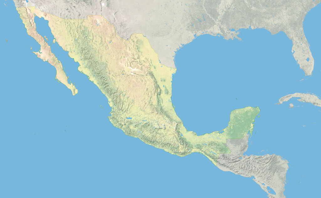 Mexico Map