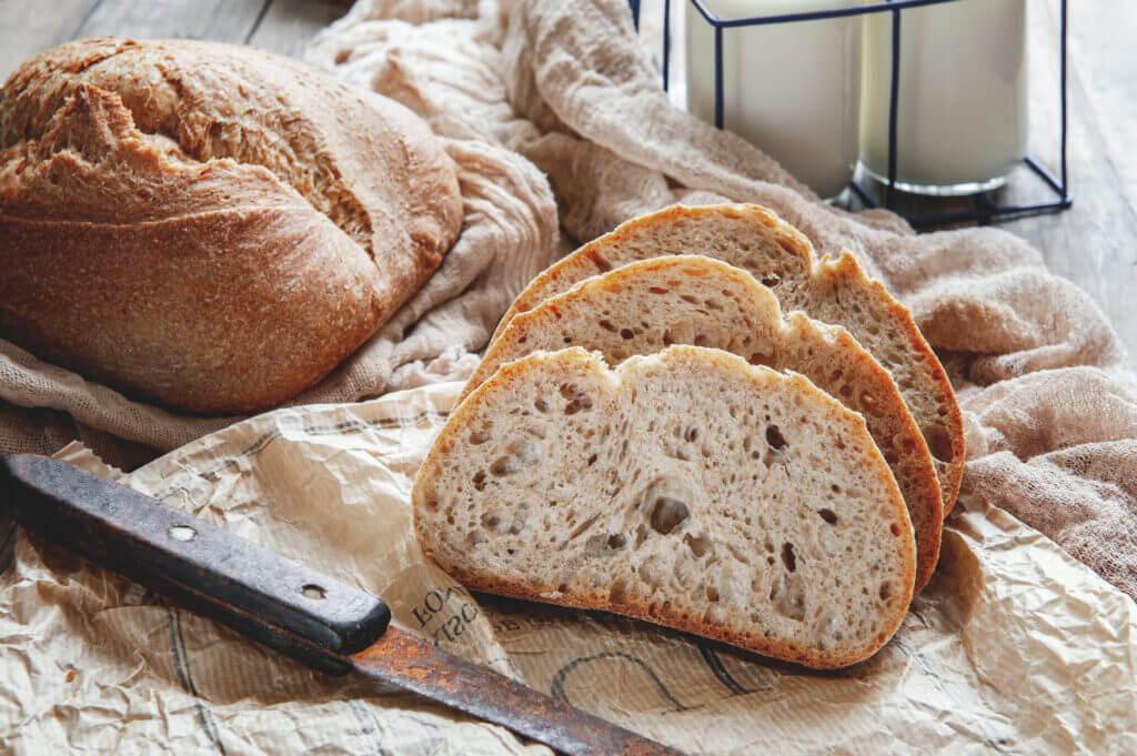 Baked bread for Nielsen-Massey