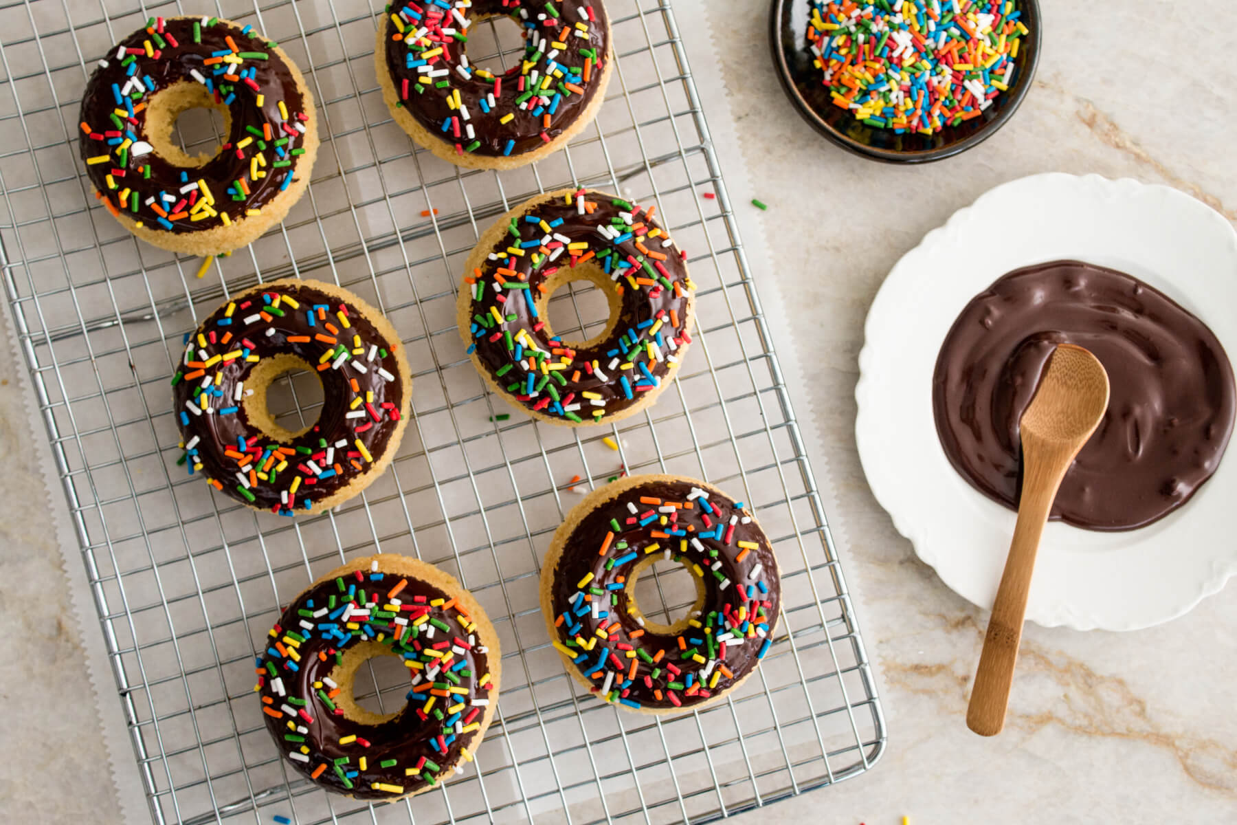 donut with sprinkles recipe