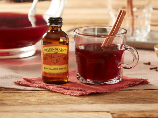 Hot Mulled Wine Recipe with Almond Extract