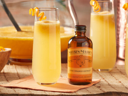 Mango Ginger Faux Mimosa Recipe with Orange Extract