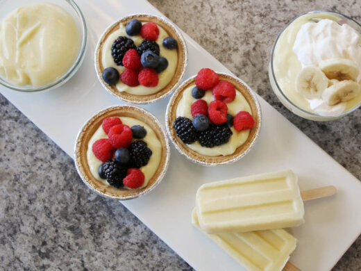 Vanilla Pudding Recipe with Vanilla Bean Paste