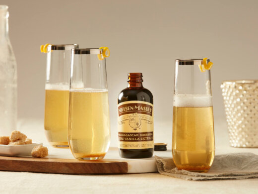 Brut-ally Smooth Champagne Cocktail Recipe with Vanilla Extract