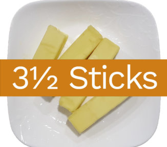 3.5 Sticks of Butter b