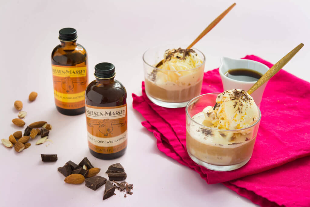 Tiramisu Affogato Recipe with Chocolate Extract
