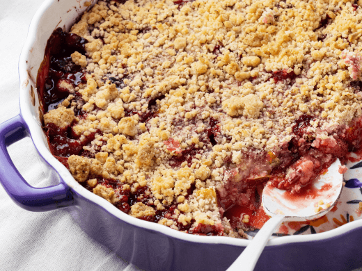 Apple Cherry Cobbler