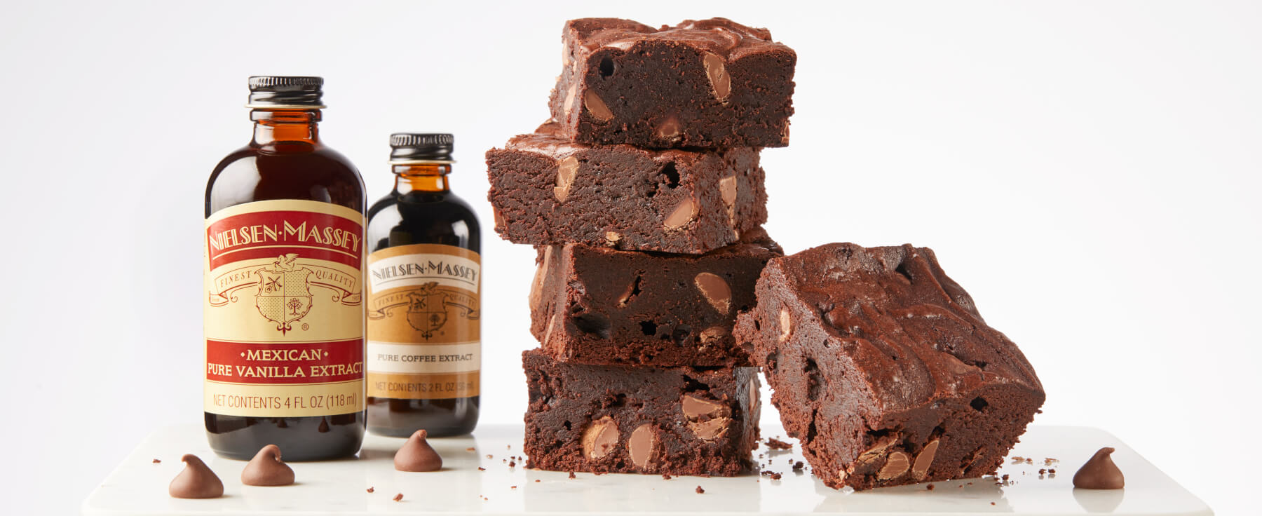 Brown Butter Brownies - Hero shot with product