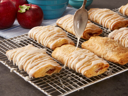 Apple Almond Butter Strudel Recipe with Vanilla Extract