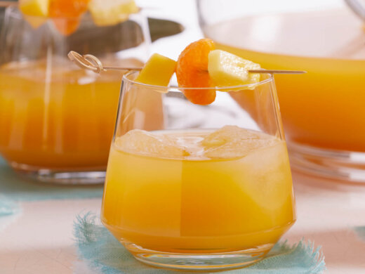 Tropical Tahini Punch Recipe with Vanilla Extract