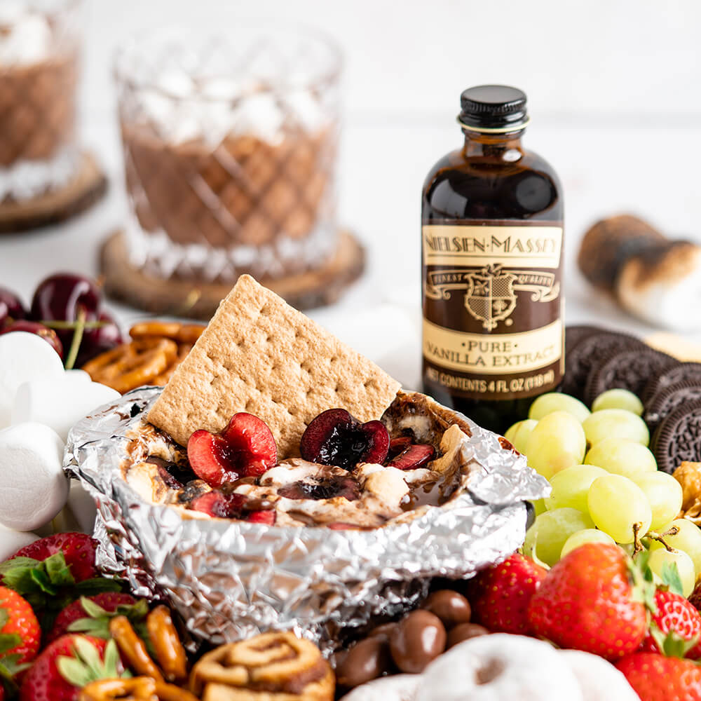 black forest smores dip