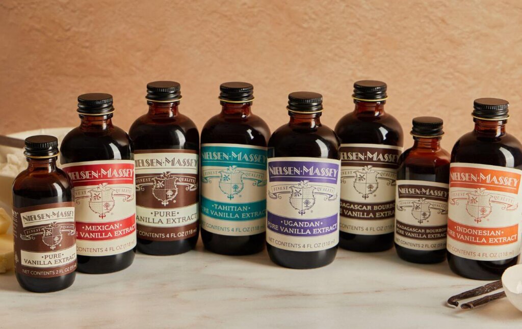 Group image of vanillas from different origins