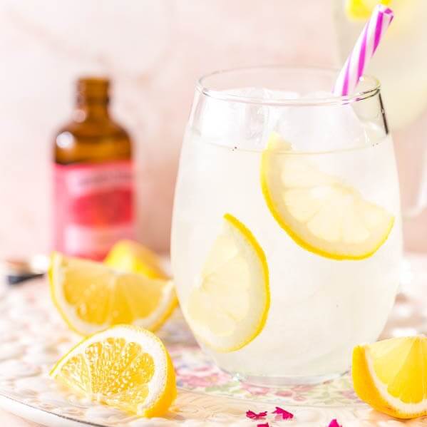 rose lemonade square