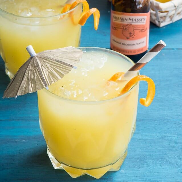 tropical escape orange blossom cocktail