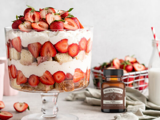 Strawberry Vanilla Bean Trifle