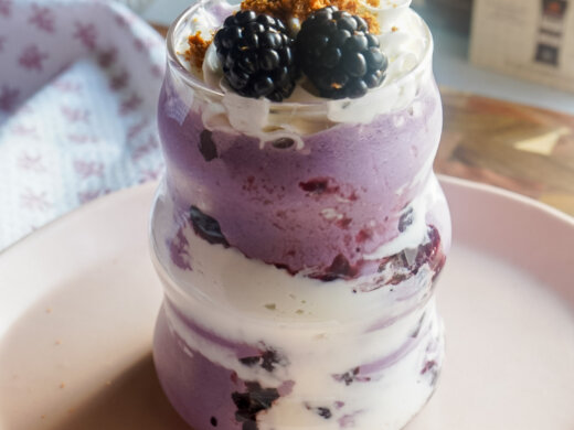 blackberry pie protein smoothie