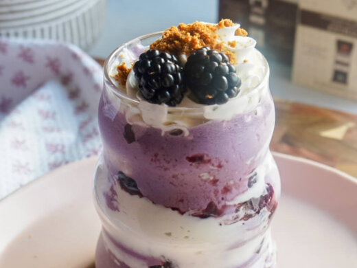 blackberry pie protein smoothie