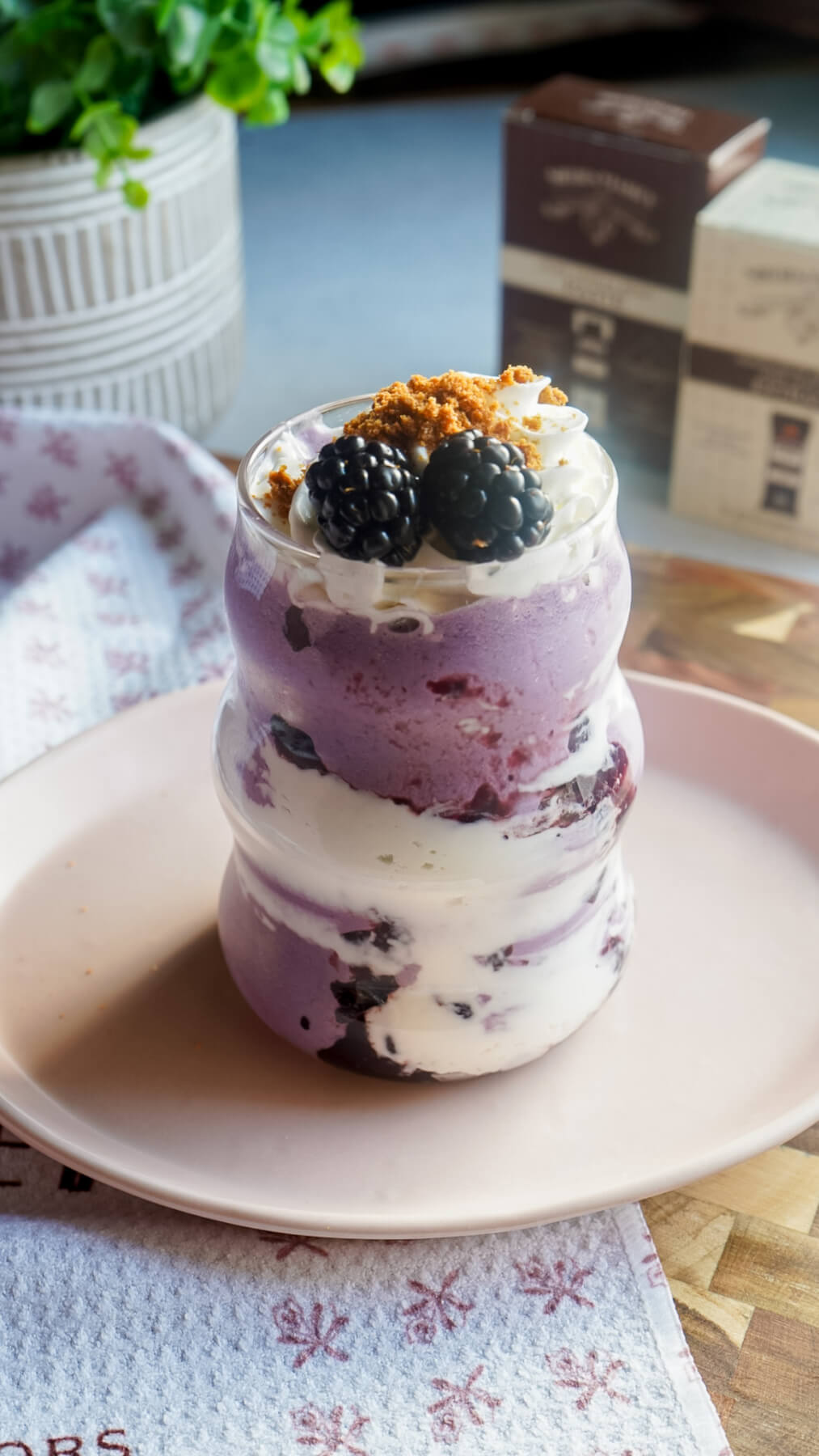Blackberry Pie Protein Smoothie - Nielsen-Massey Vanillas