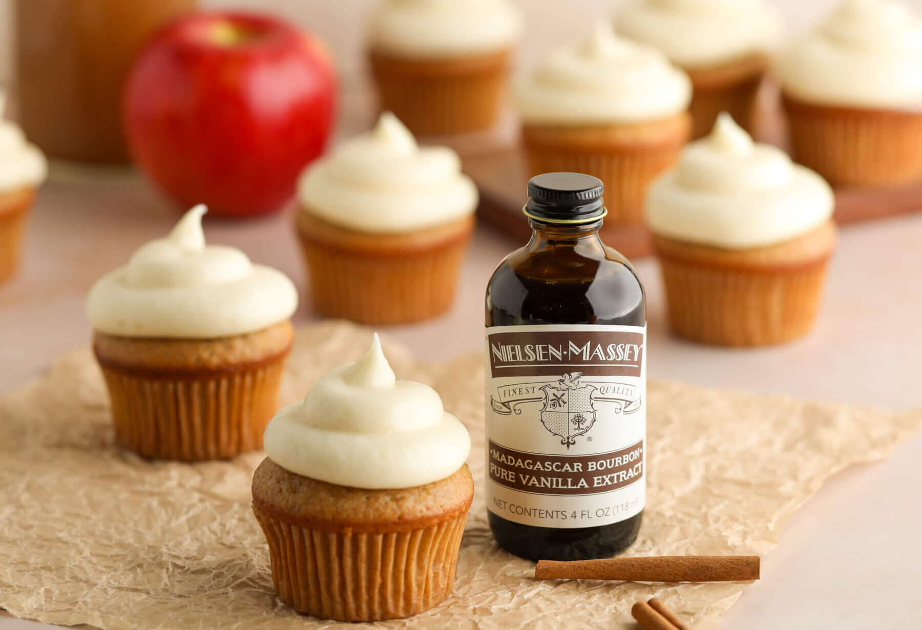 apple cider cupcakes